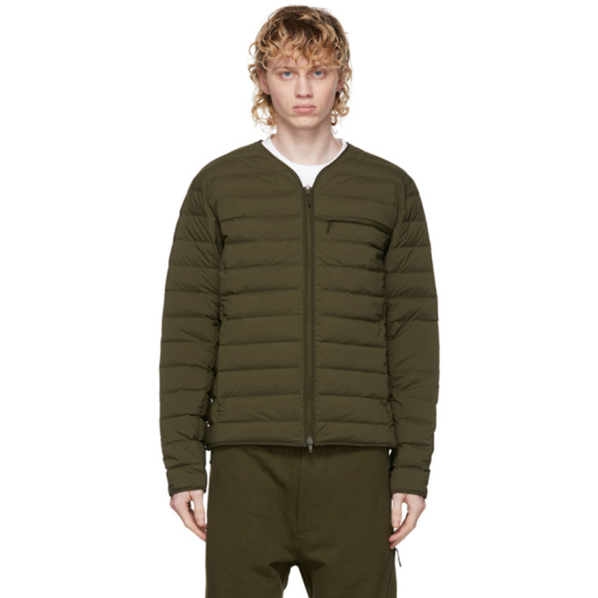 Y-3 Y-3 Khaki Down Classic Liner Light Jacket