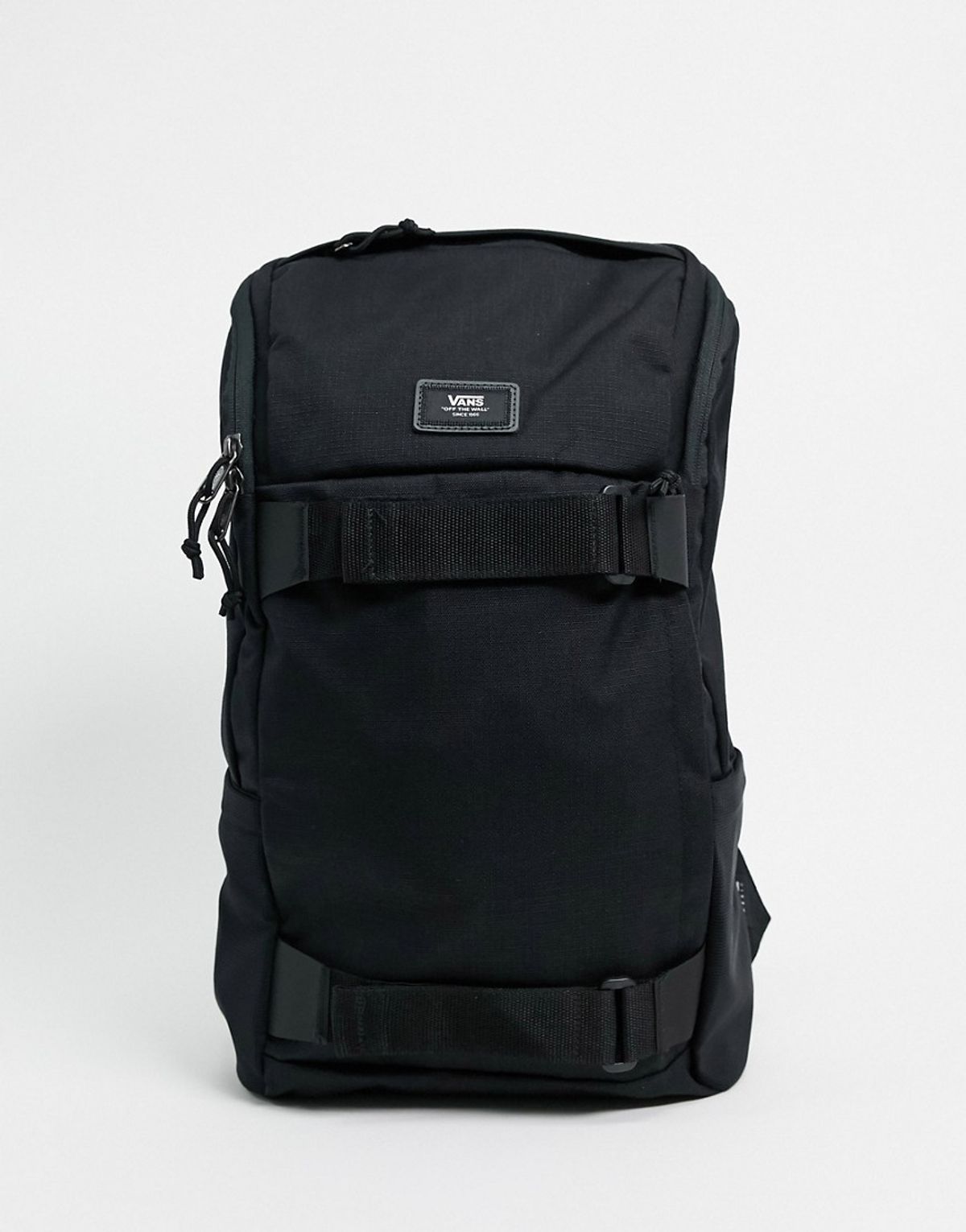 Vans Obstacle Skate Backpack In Black Ripstop WHAT’S ON THE STAR?