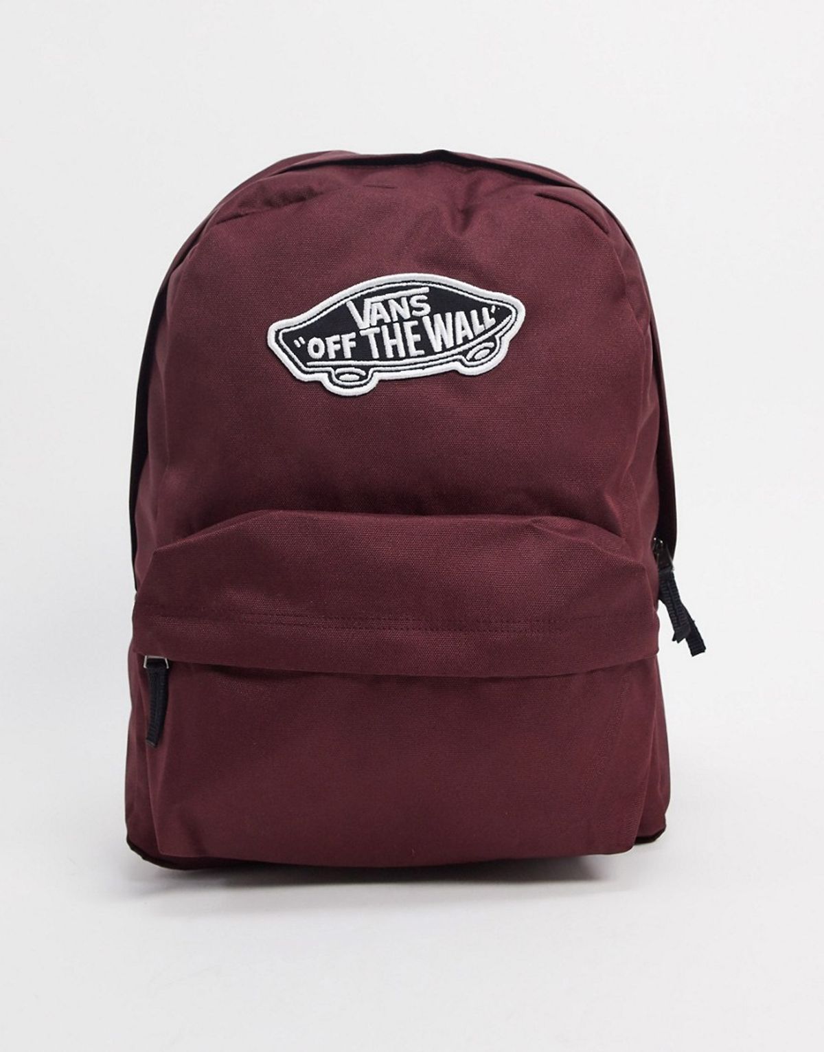 Vans Realm Backpack In Burgundyred WHAT’S ON THE STAR?