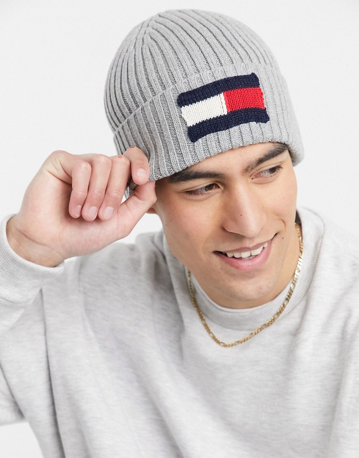 Tommy Hilfiger Foster Flag Solid Beanie 