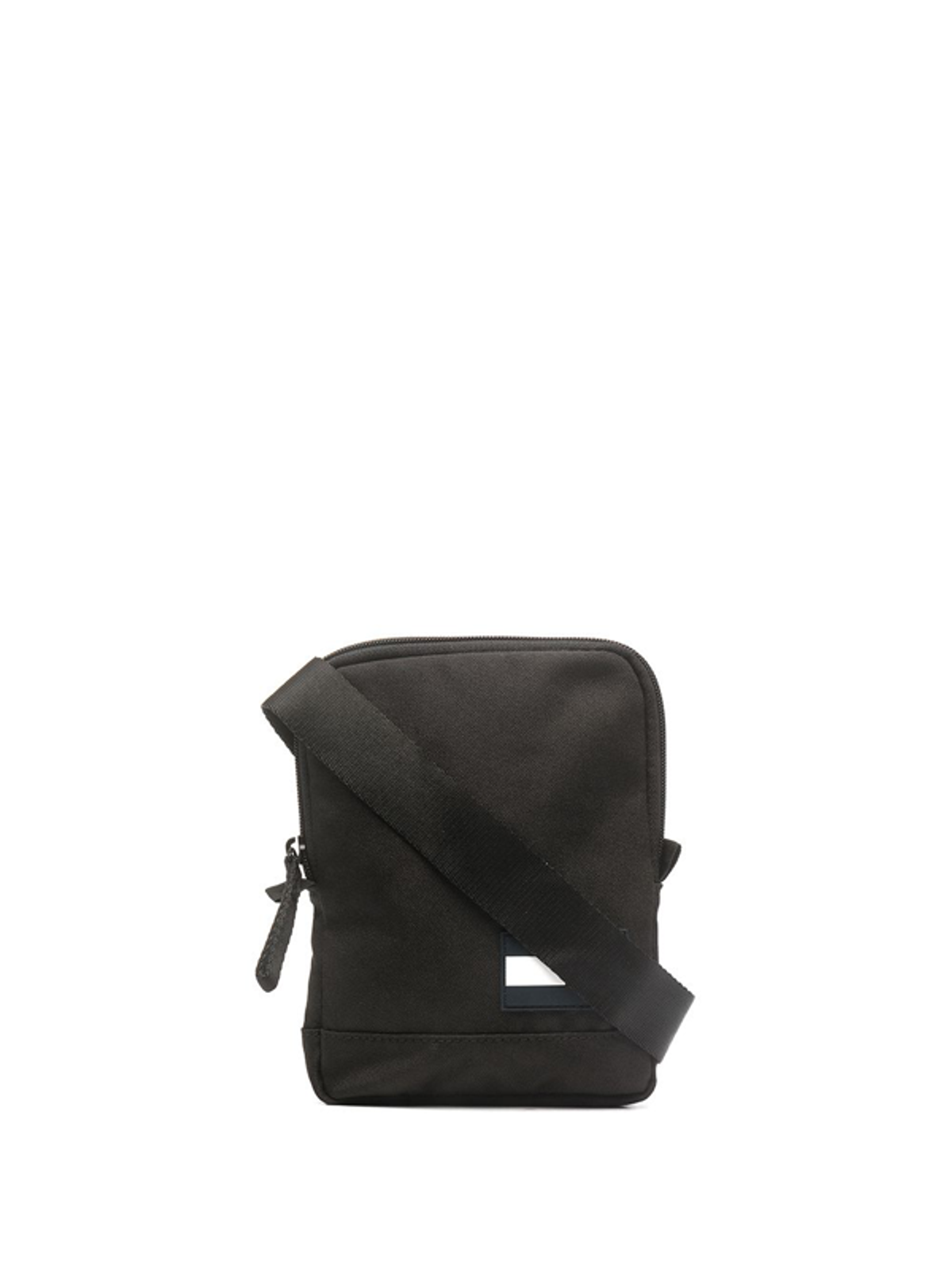 Tommy Hilfiger Logo-patch Messenger Bag In Black