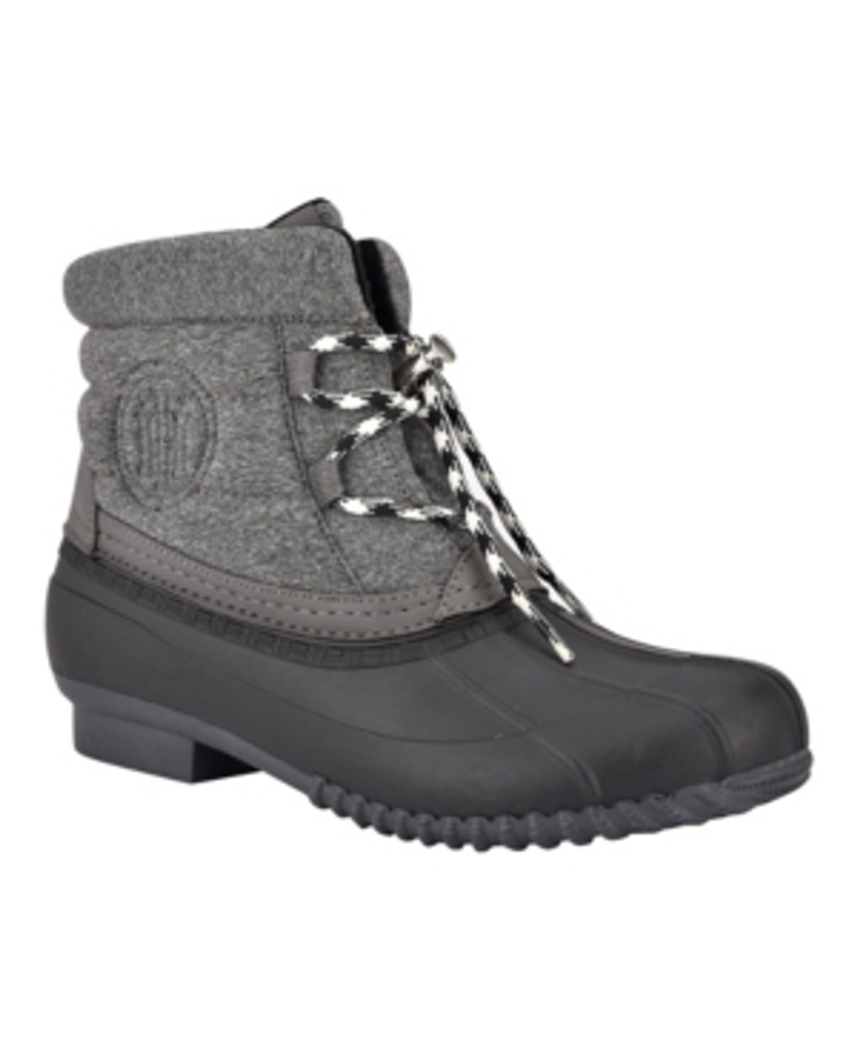 Tommy Hilfiger Women's Rehma Duck Boots Women's Shoes In Black, Gray