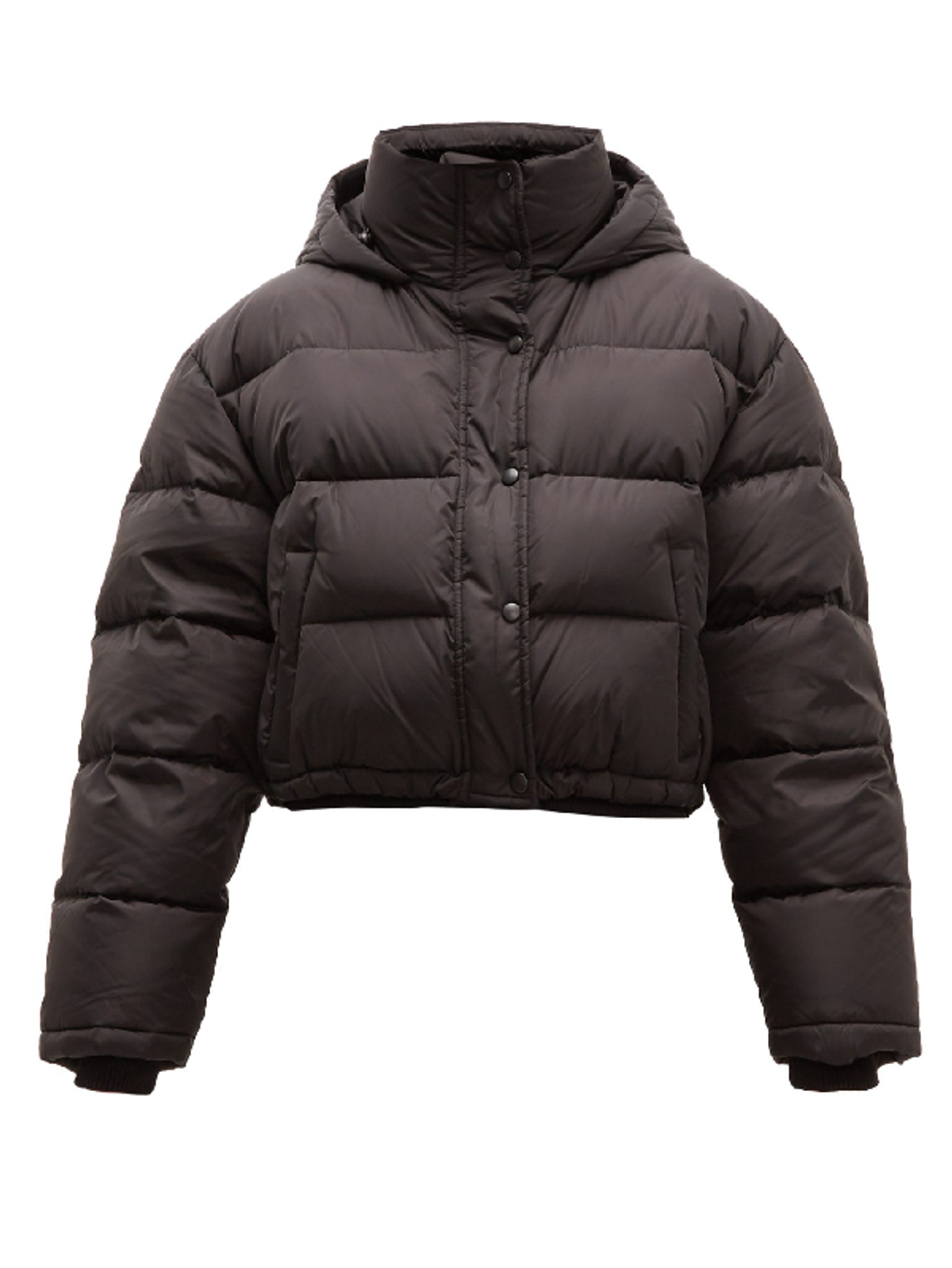 Wardrobe.NYC Release 03 Cropped Down-filled Black Puffer Jacket