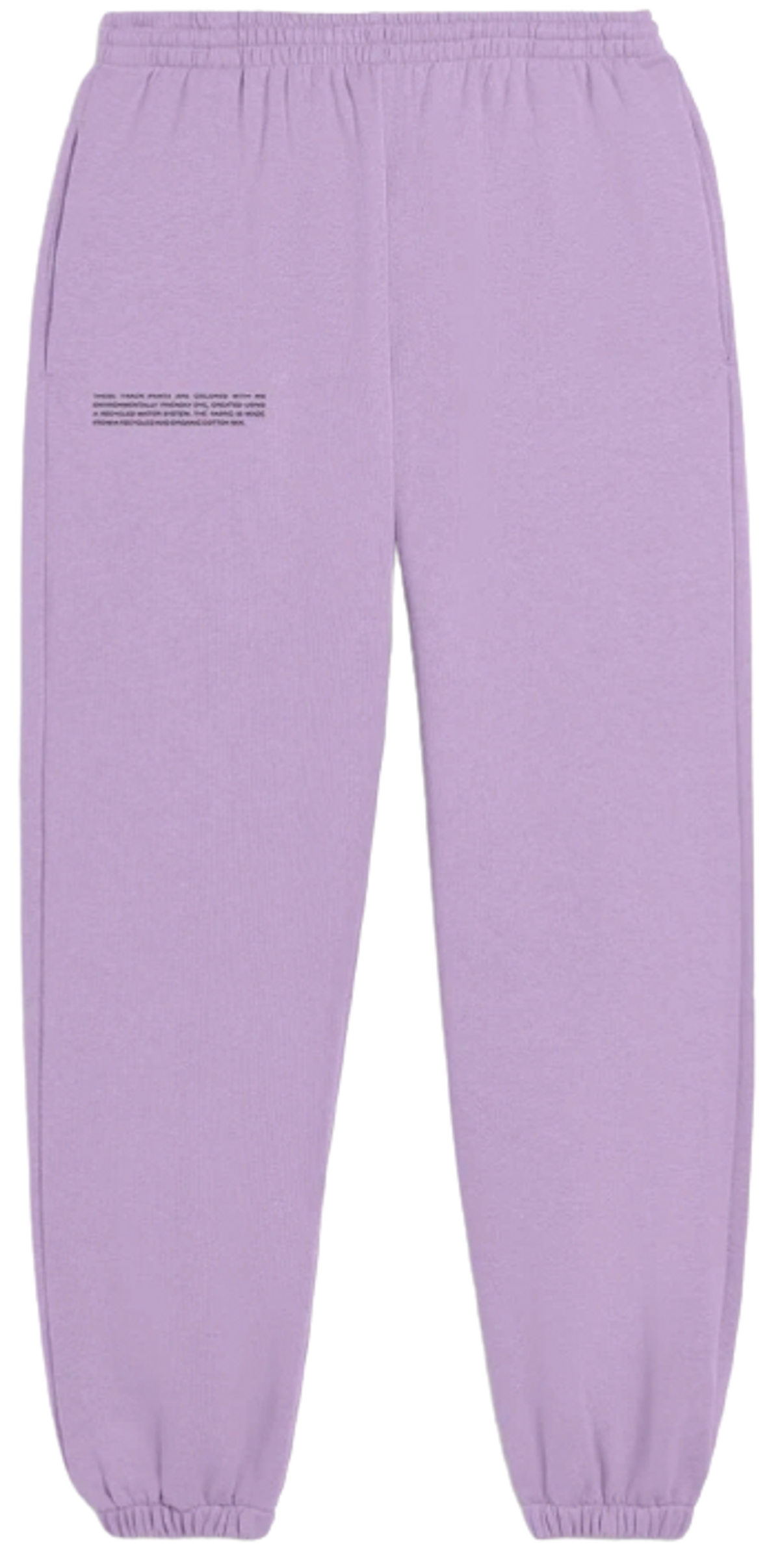 pangaia recycled cotton track pants