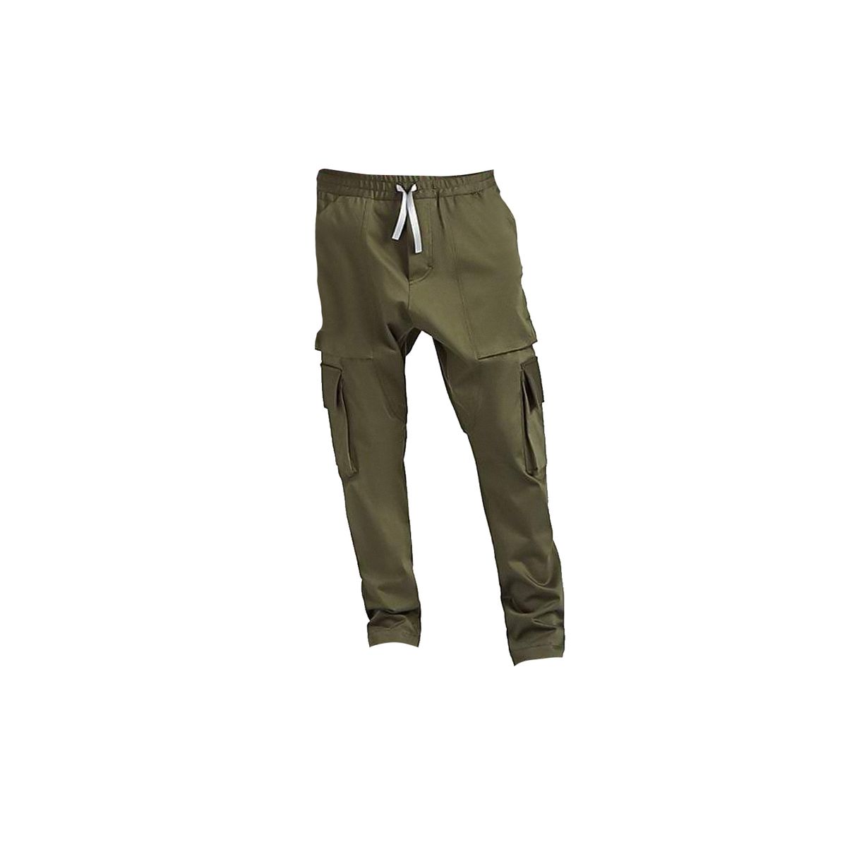 Lost Daze Cotton Drawstring Cargo Trousers