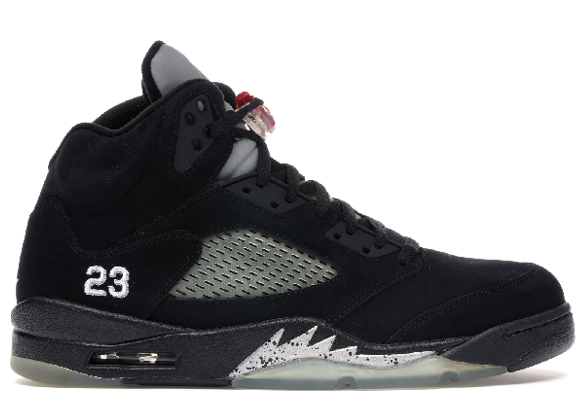 Jordan Air Jordan 5 Retro Black Metallic Sneakers