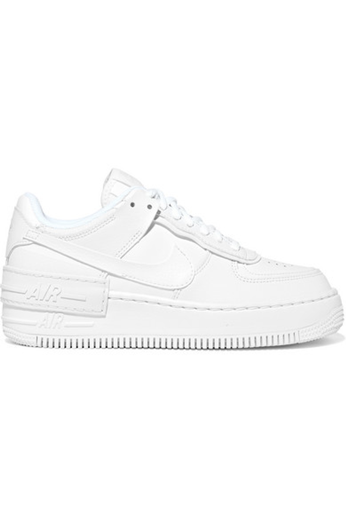 Nike Air Force 1 White Shadow Leather Sneakers