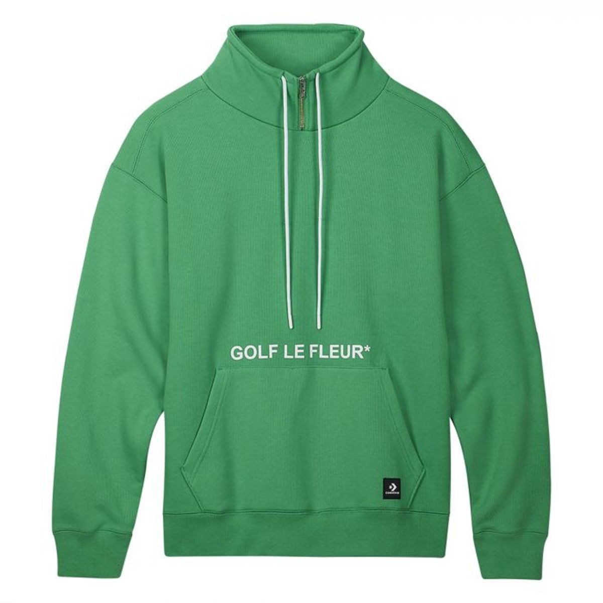 Converse × Golf Le Fleur Logo Green Pullover