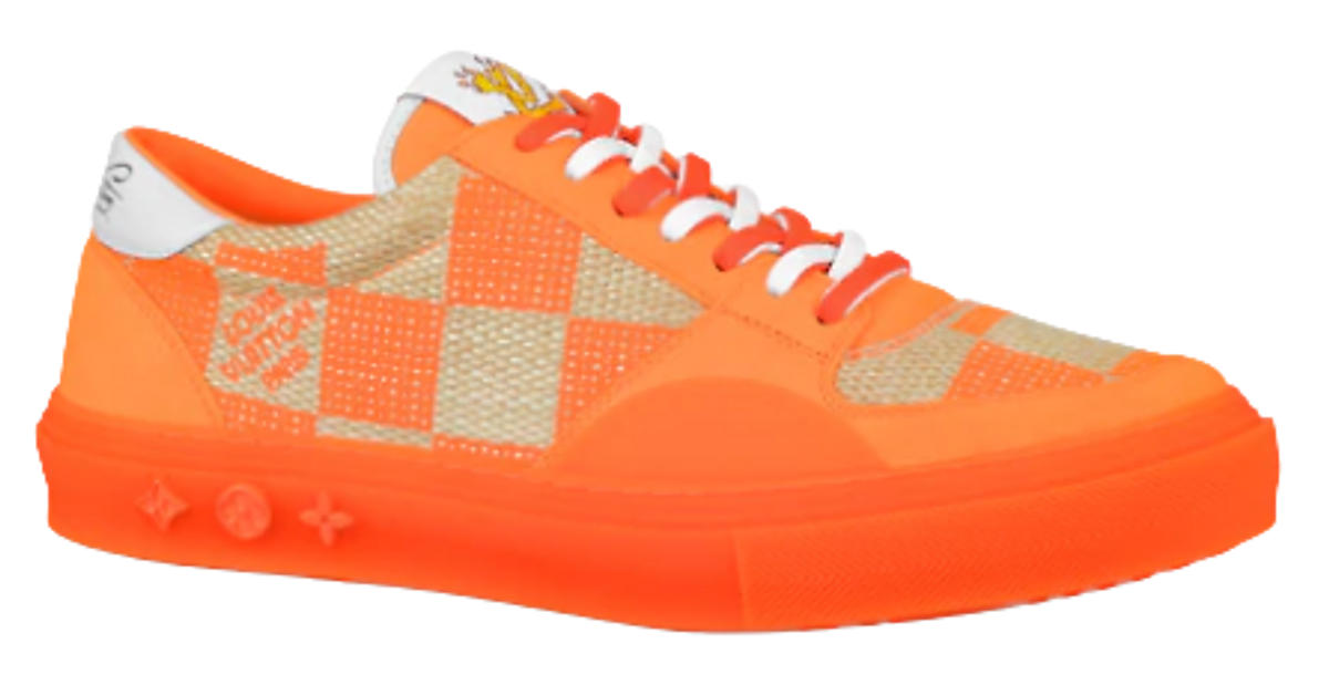 Louis Vuitton Ollie Orange Sneakers