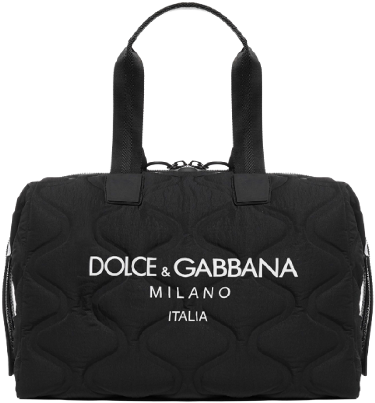Dolce & Gabbana Borsa Nylon Trapuntato Con Logo Bag