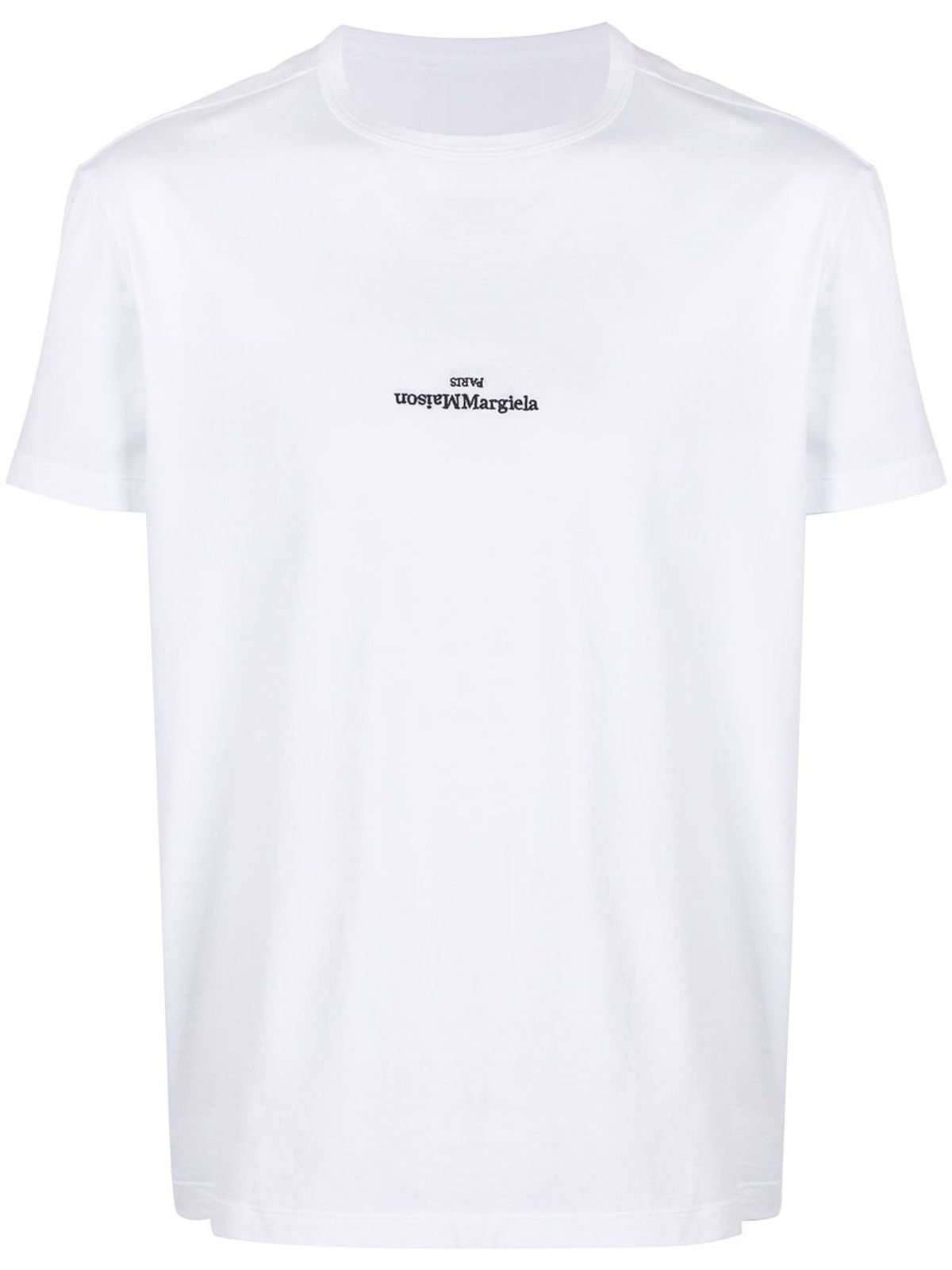 Maison Margiela Embroidered Inverted Logo T-Shirt