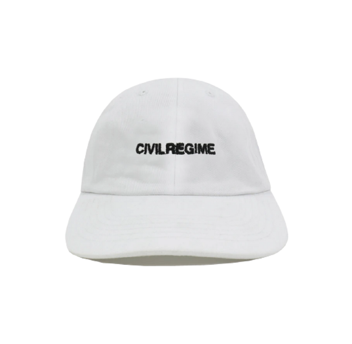 Civil Regime Eternal Bloom Dad Hat in White