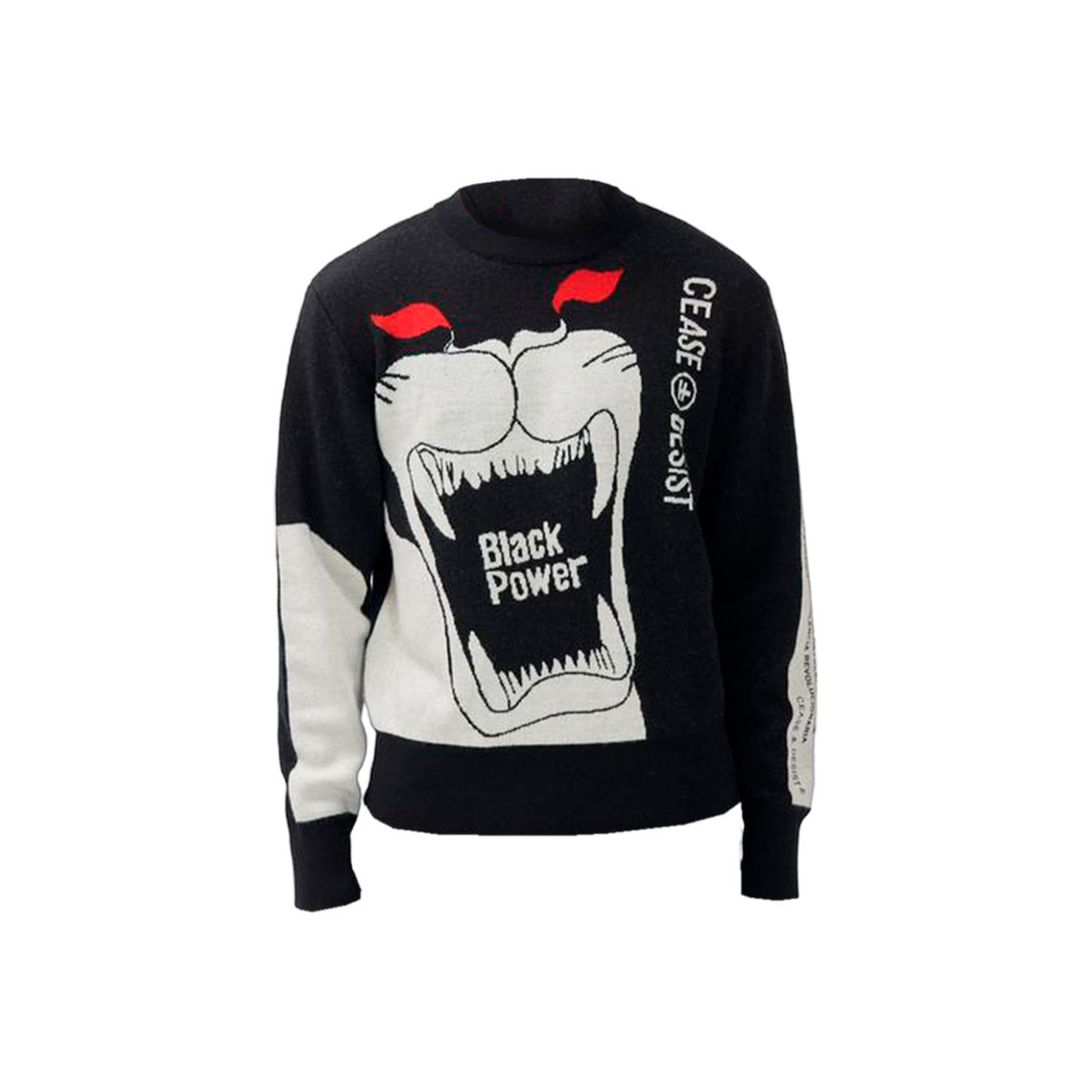 Cease±Desist Panthers Knit Sweater