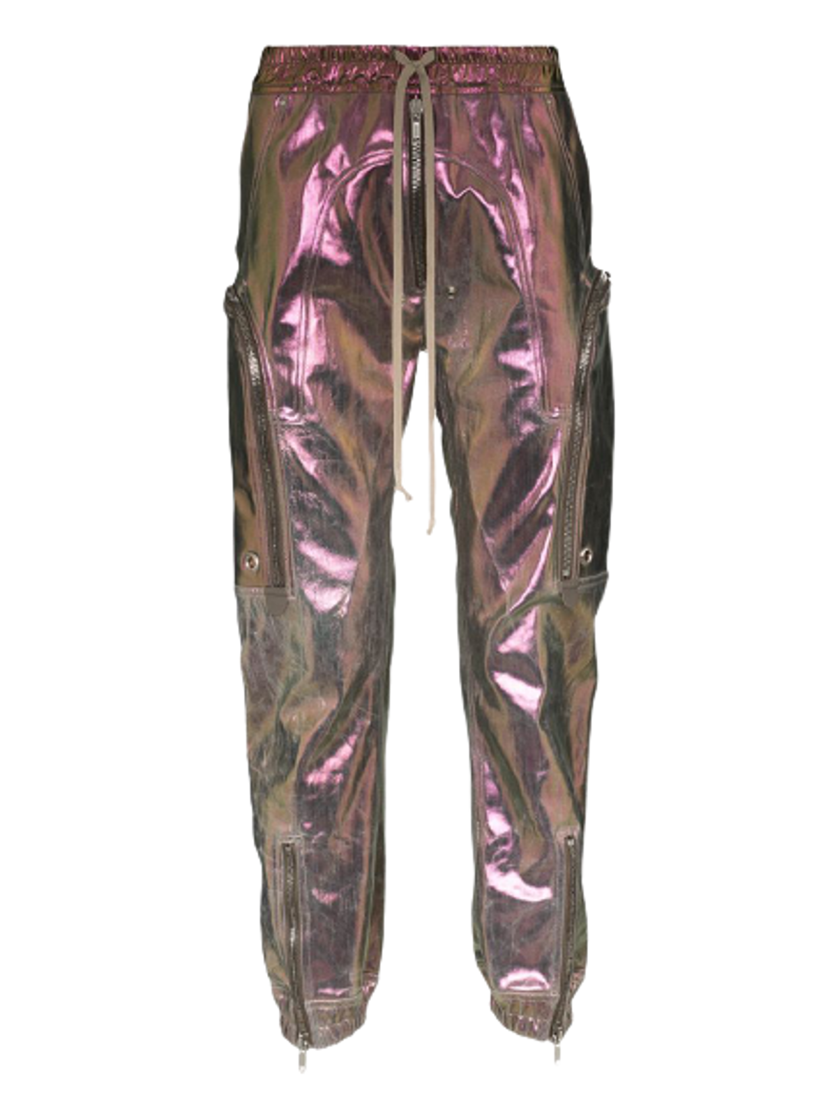 Rick Owens Metallic Bauhaus Cargo Pants
