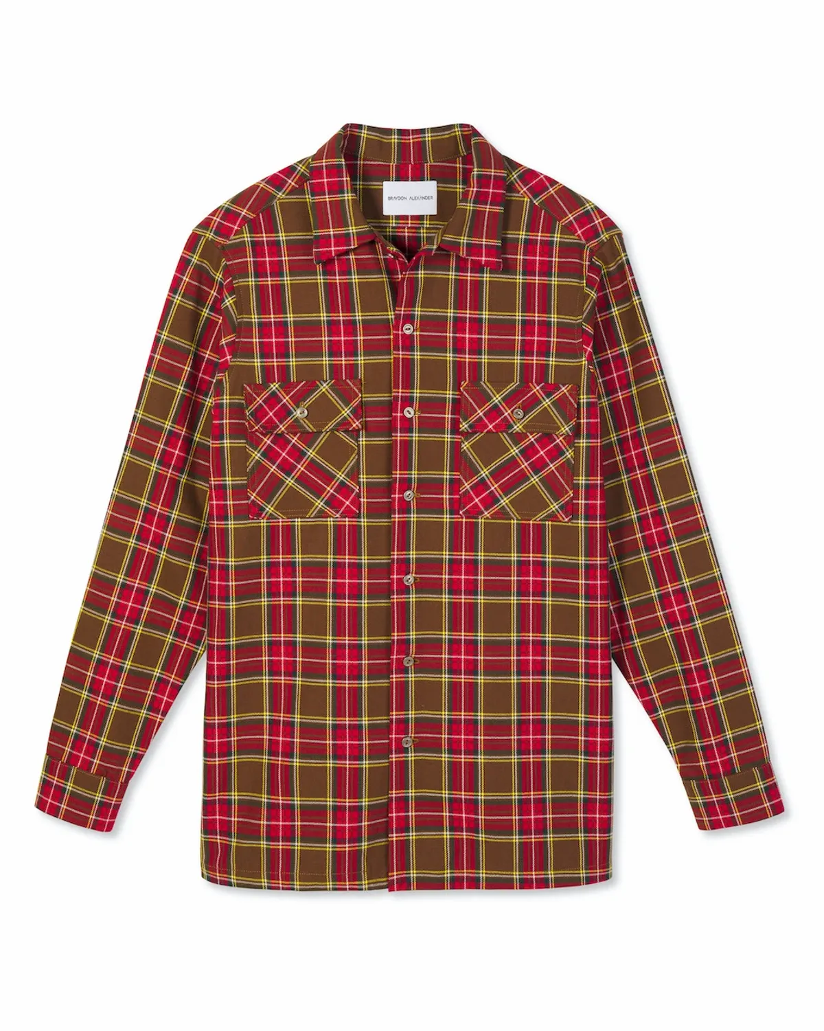 Braydon Alexander Swarovski Flannel Shirt