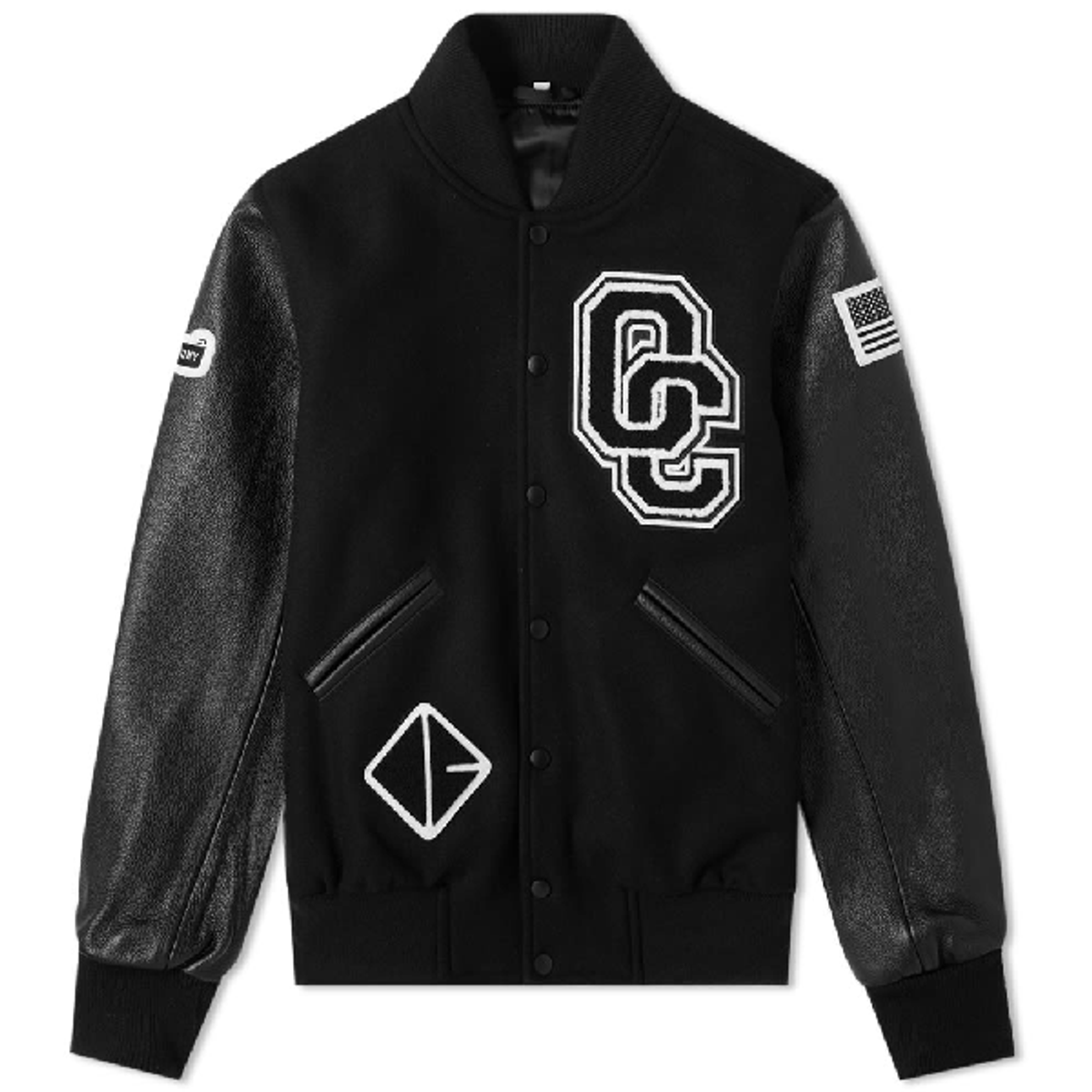 Opening Ceremony Black Classic Varsity Jacket