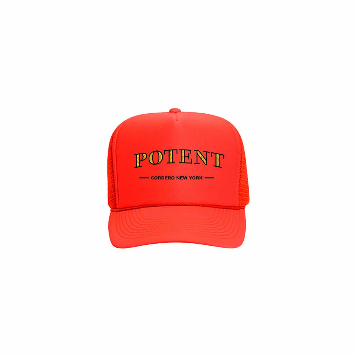 Anthony Cordero Potent Red Trucker Cap