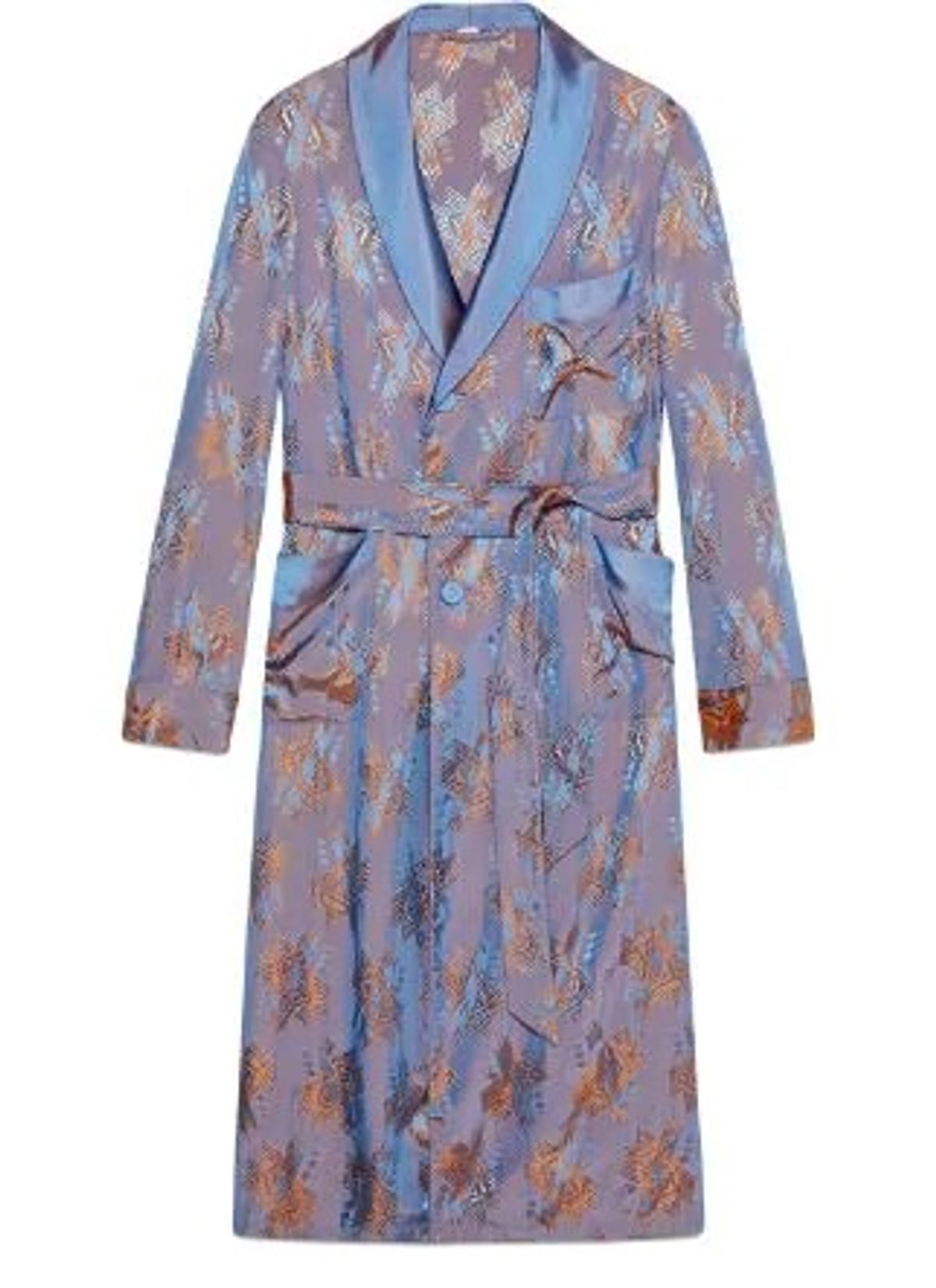 Gucci Viscose Jacquard Shimmering Coat