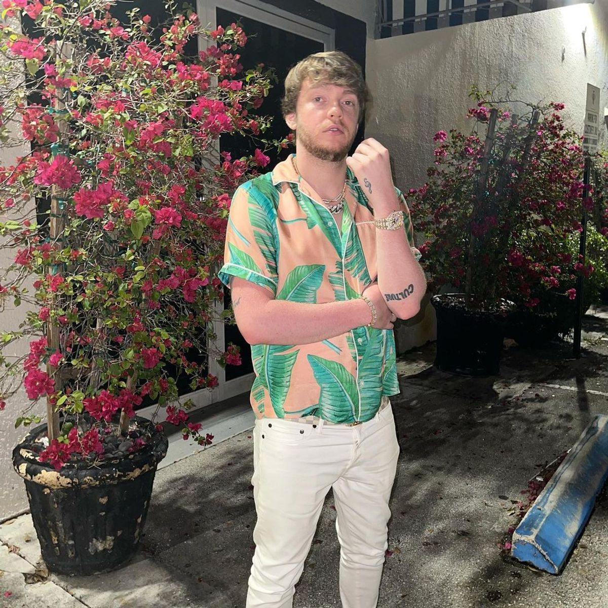 Murda Beatz Outfit from February 26, 2021 | WHAT’S ON THE STAR?