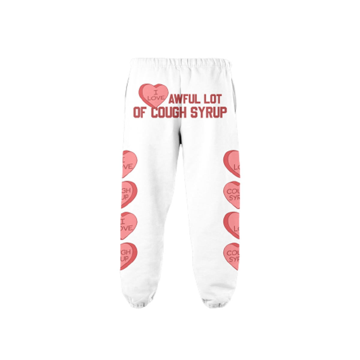 Cough Syrup 2021 Valentines Sweatpants WHAT’S ON THE STAR?