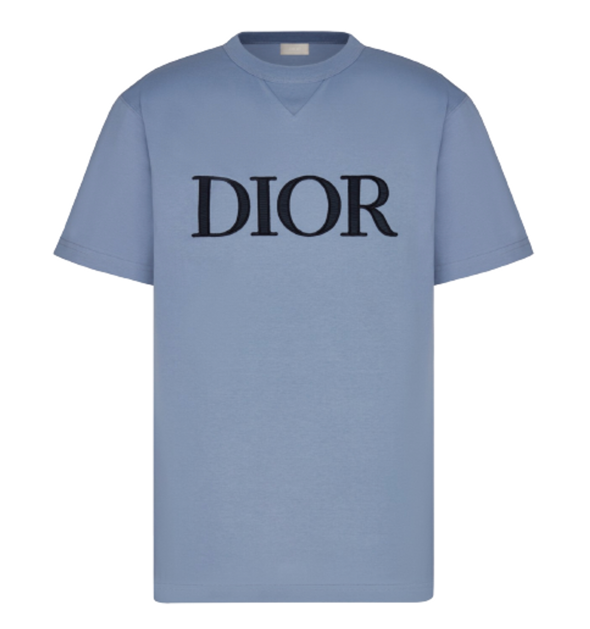 Dior Oversized Dior Blue Cotton Jersey T-Shirt