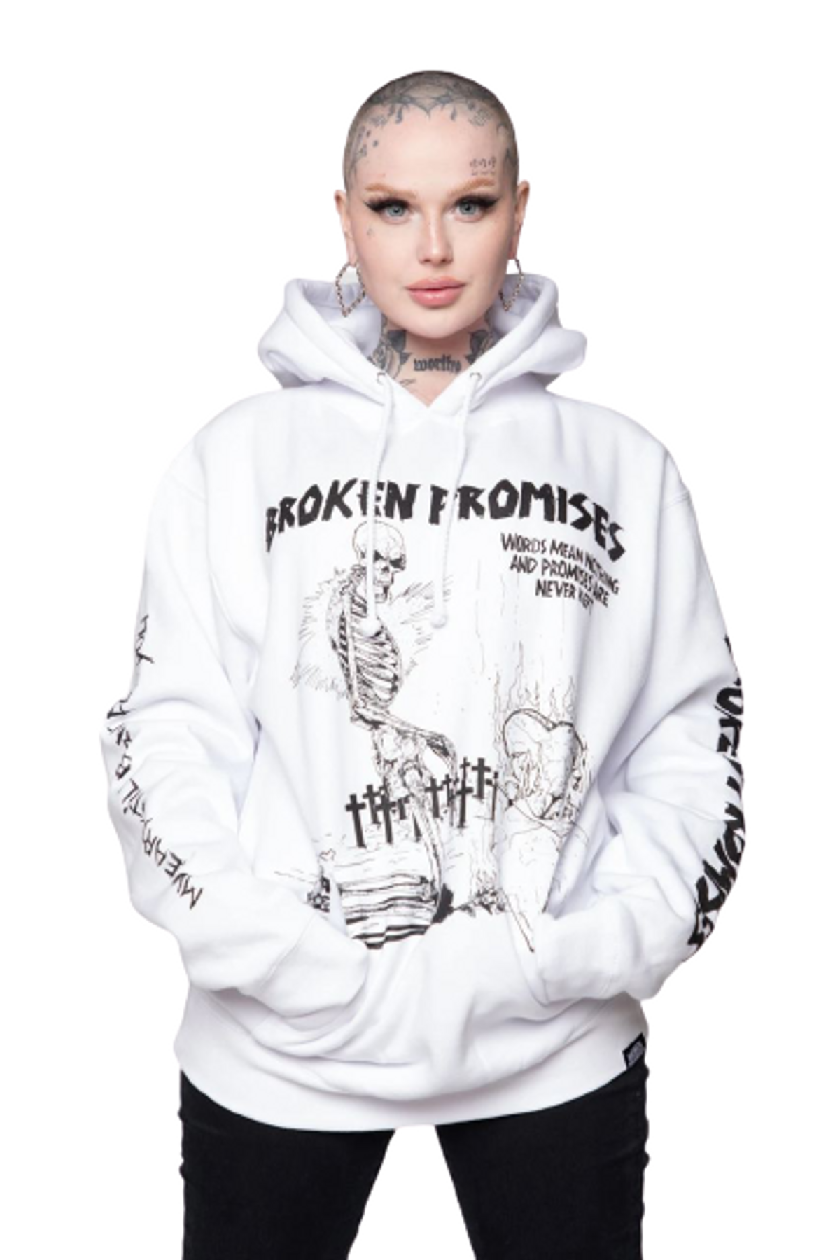 broken promises sweater