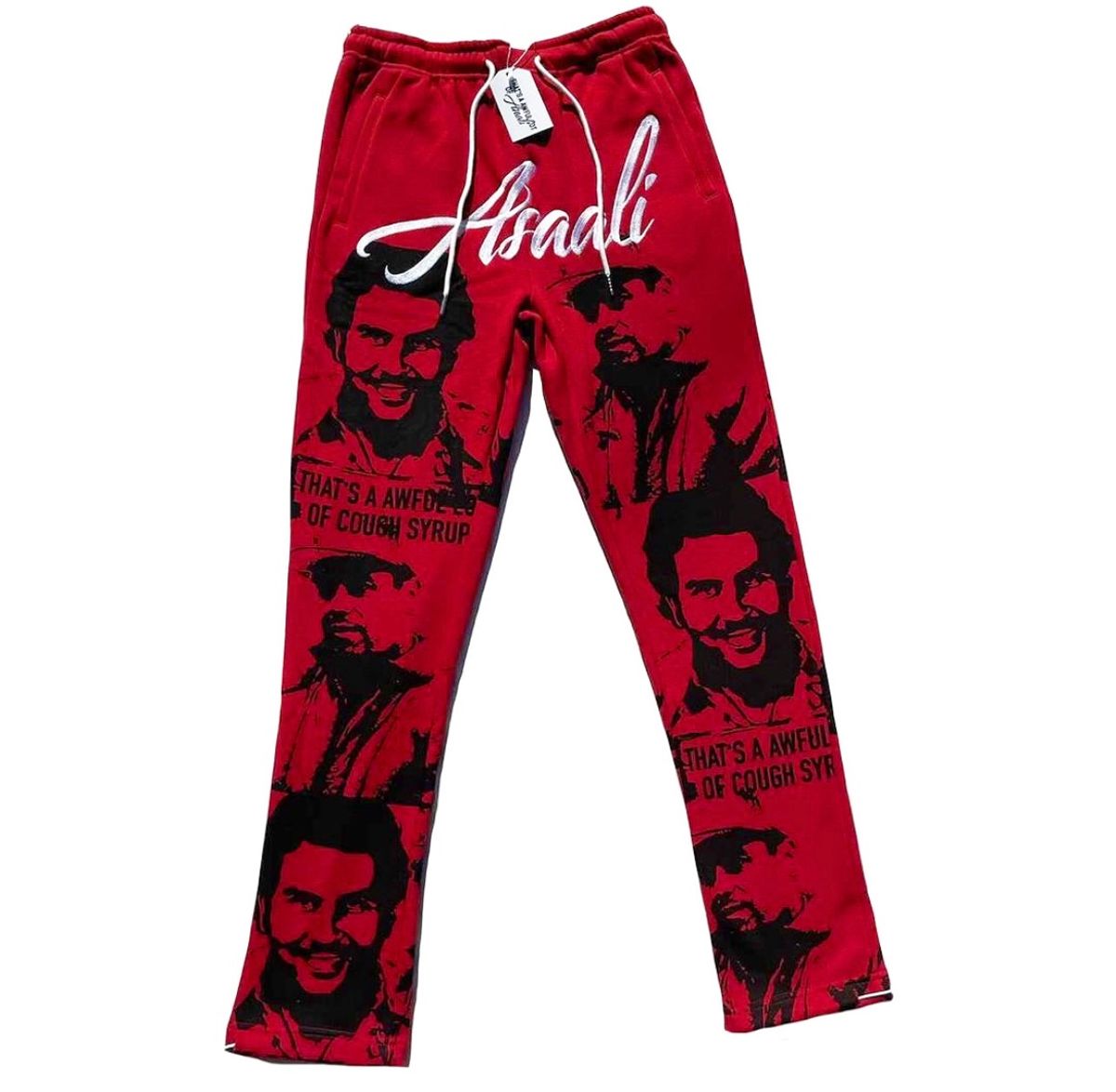 Cough Syrup × Asaali Cartel Pants WHAT’S ON THE STAR?