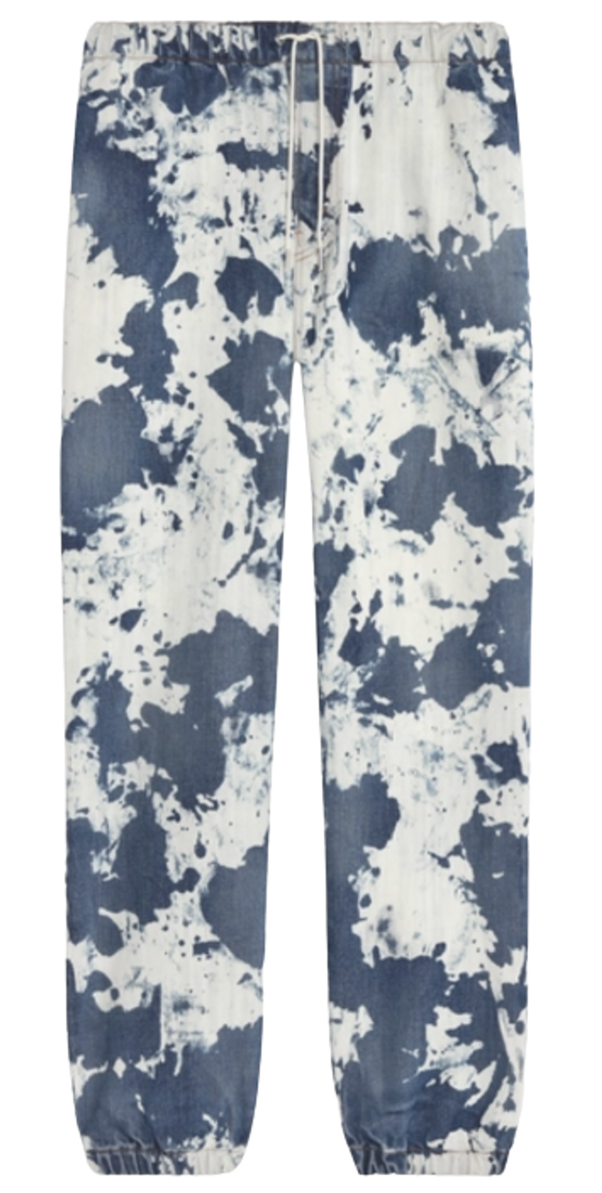 Celine Bleached Camouflage Mid-Rise Jogging Jeans
