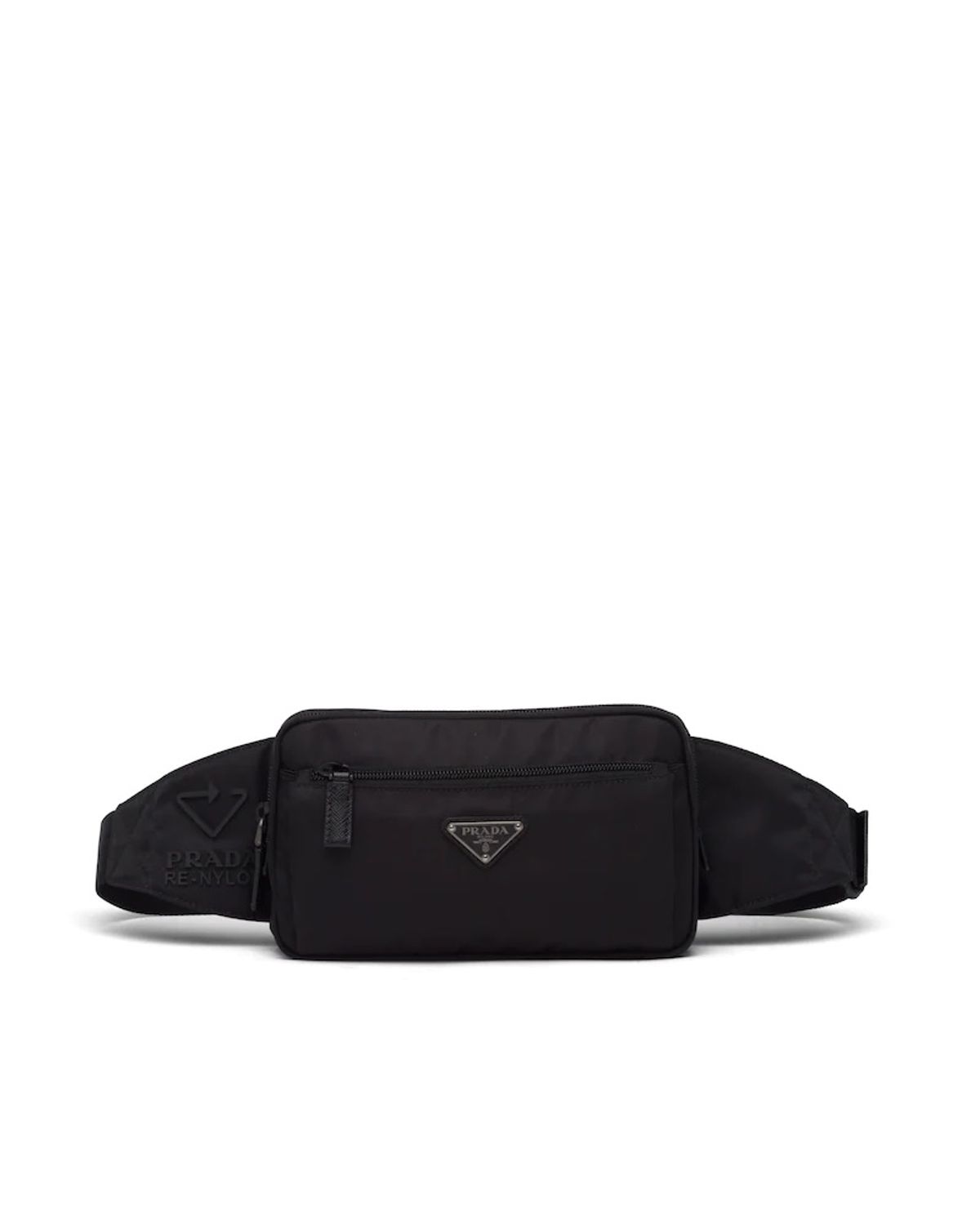 Prada Re-Nylon and Saffiano Leather Belt Bag