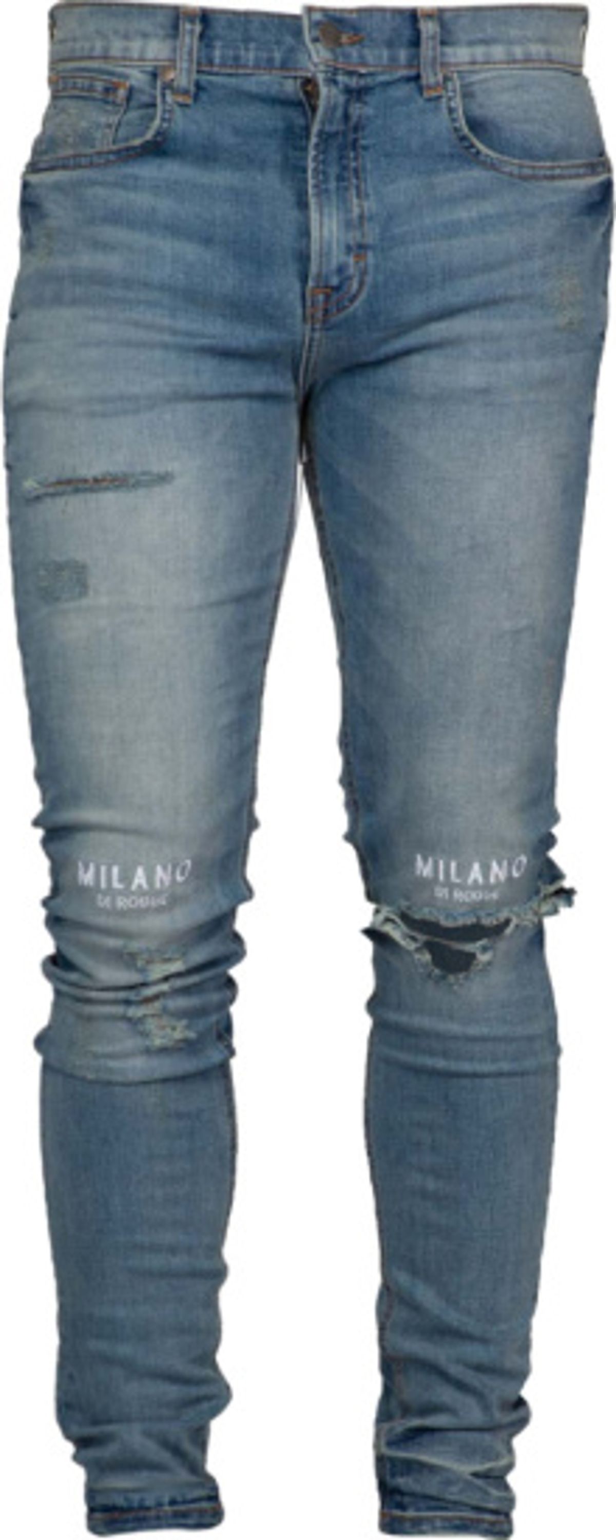 Milano Di Rouge Danny Denim 2 Logo Jeans
