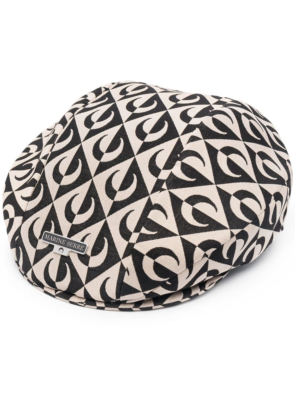 Marine Serre Crescent Moon Print Beret