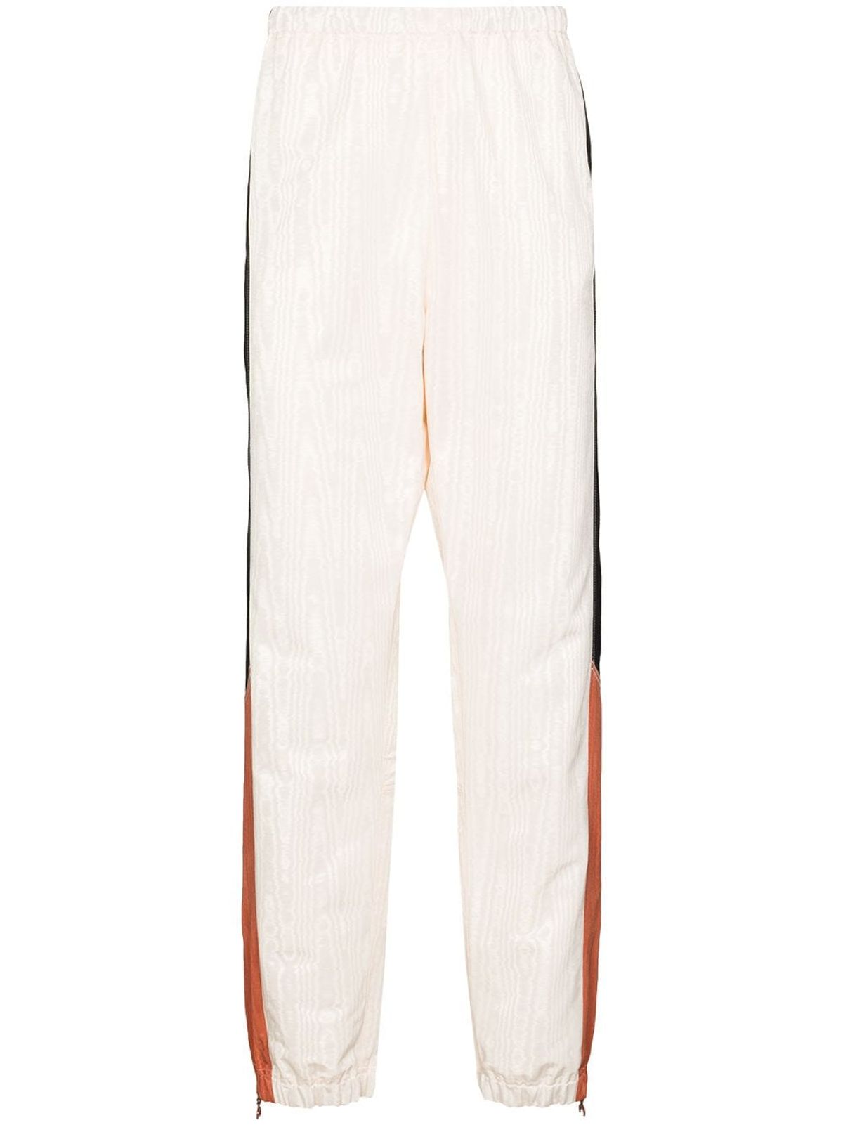 Marine Serre Moire Paneled Track Pants