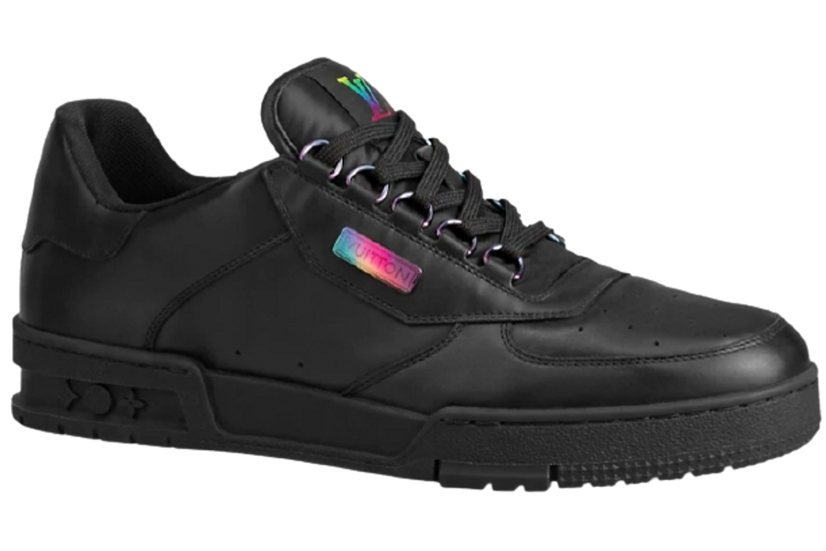 Louis Vuitton Black Trainer Sneakers