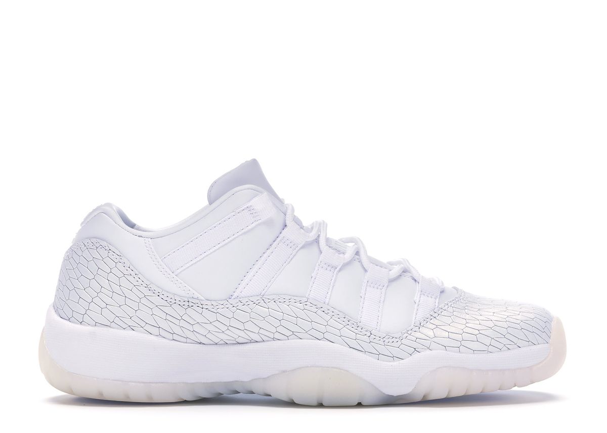 Jordan Air Jordan 11 Retro Low Heiress Pure Platinum Sneakers