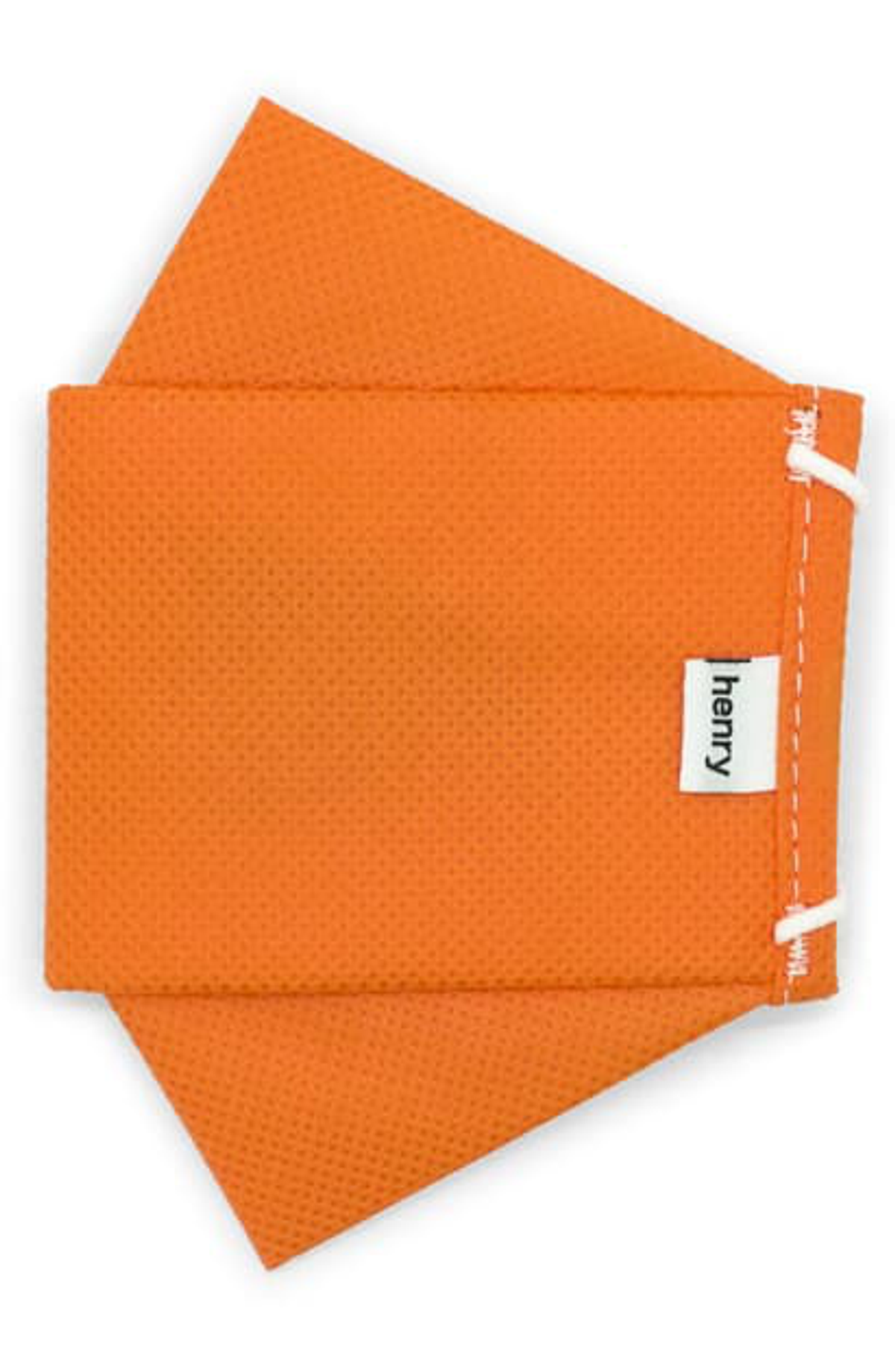 Henry Mask Adult Pleated Face Orange Mask WHAT’S ON THE STAR?