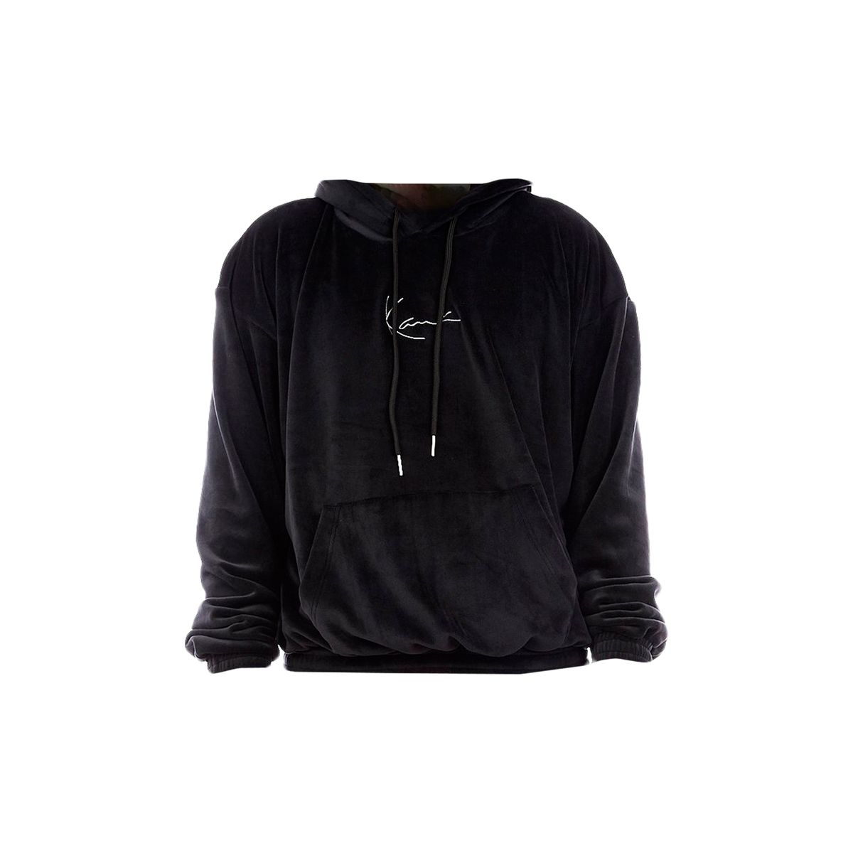 Karl Kani Chicago Velour Black Hoodie