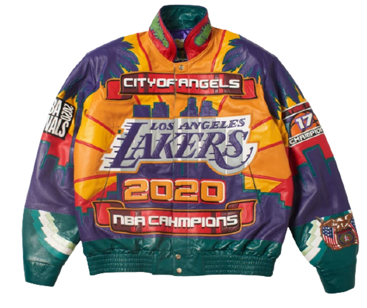 Los Angeles Lakers × Jeff Hamilton Championship City of Angels Jacket