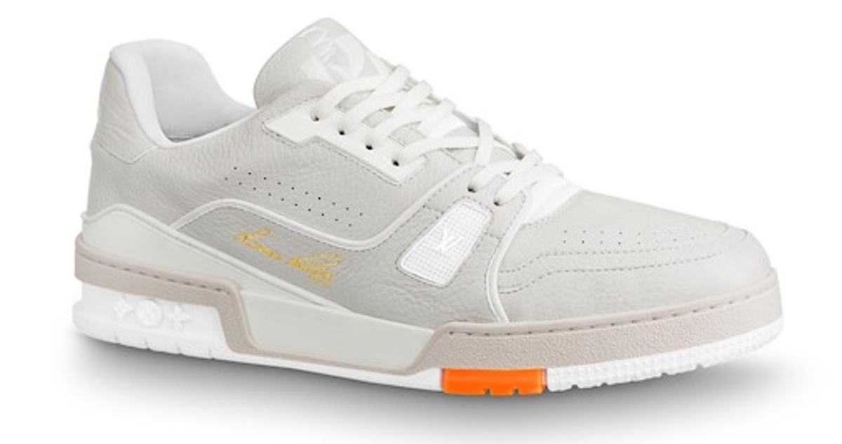 Louis Vuitton Trainer Low Top Grey Sneakers