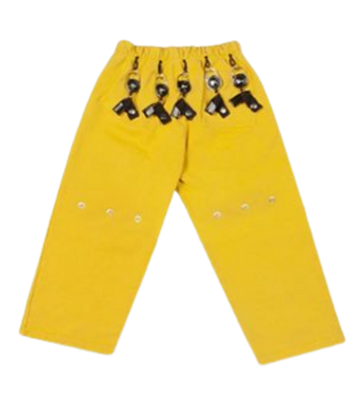 Foo and Foo Lighterleash Sweats Mustard Shorts