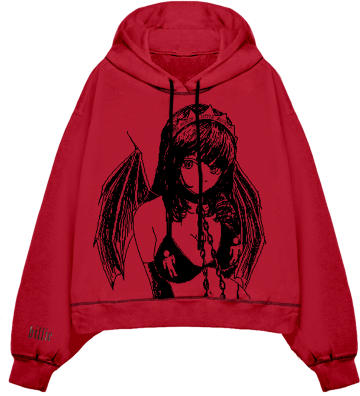 Blohsh Princess Blury Hooded Sweatshirt