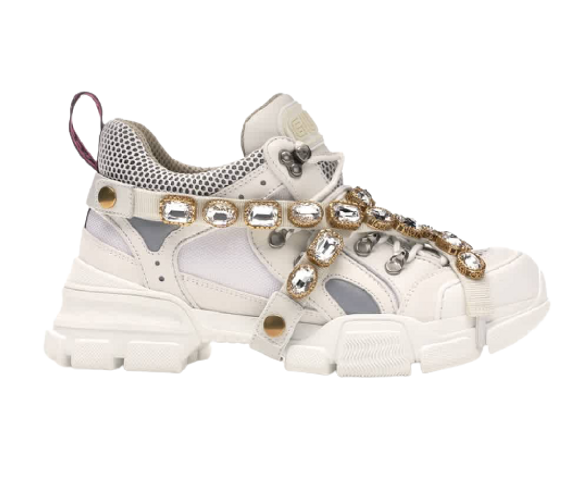 Gucci Flashtrek Removable Crystals Sneakers