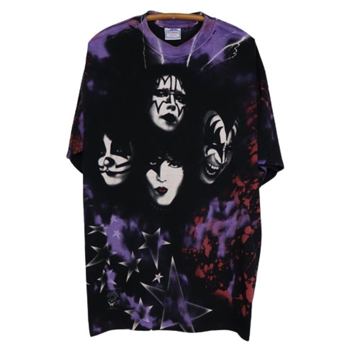 WyCo Vintage 1966 Kiss Alive Worldwide Tour All Over Print Shirt