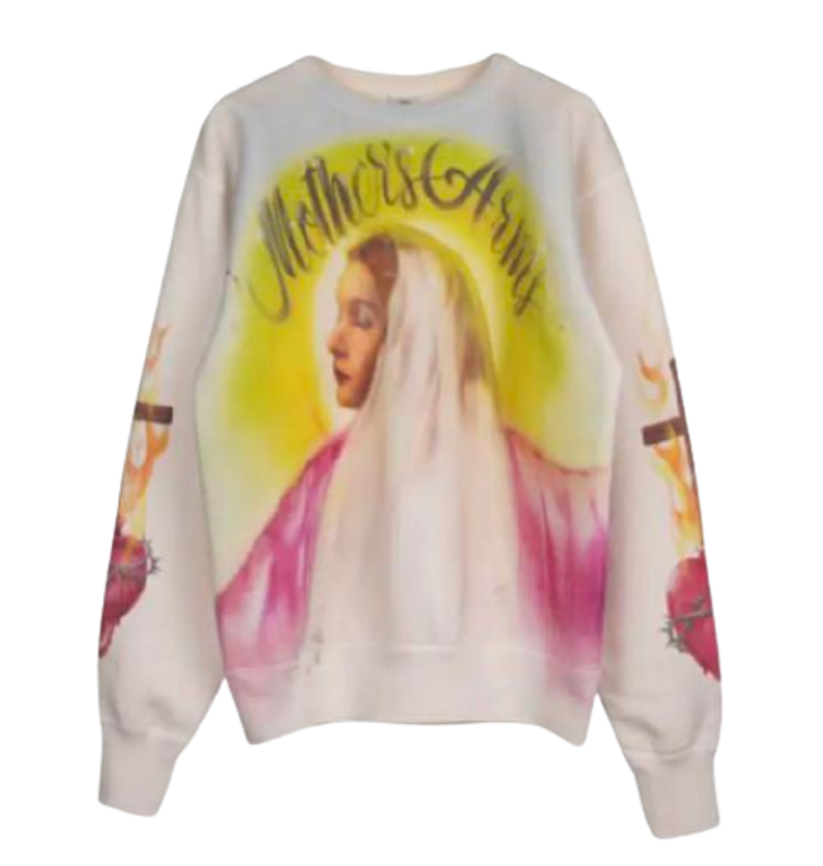 SAINT MICHAEL CREW SWEAT OH SHIT 【公式通販】