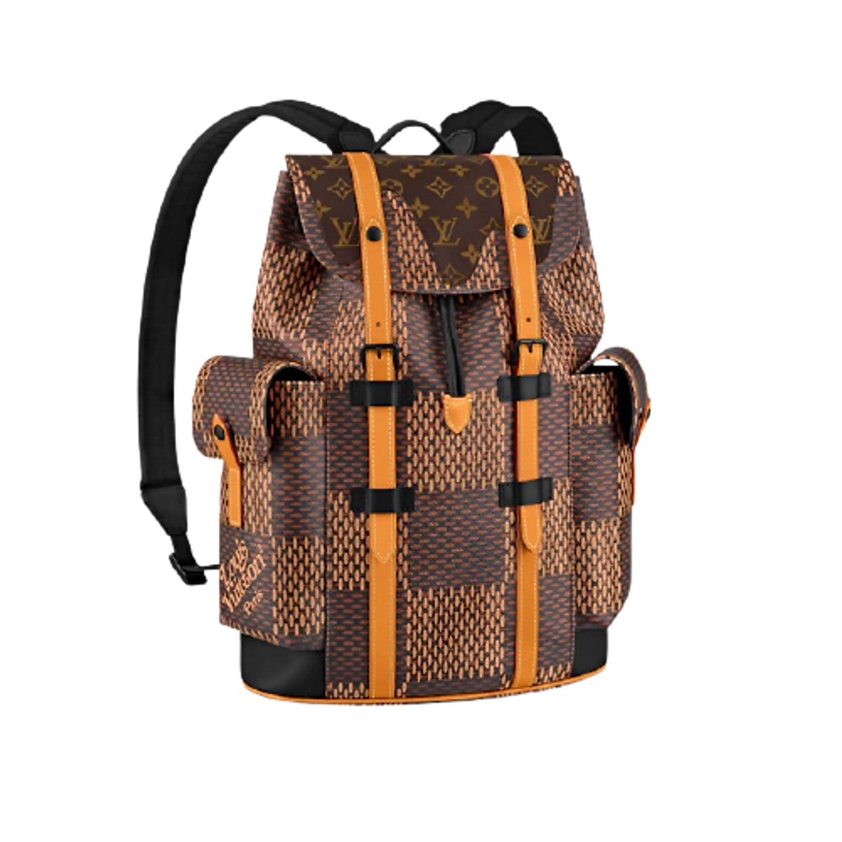 Louis Vuitton × Virgil Abloh × Nigo Christopher PM Brown Bag