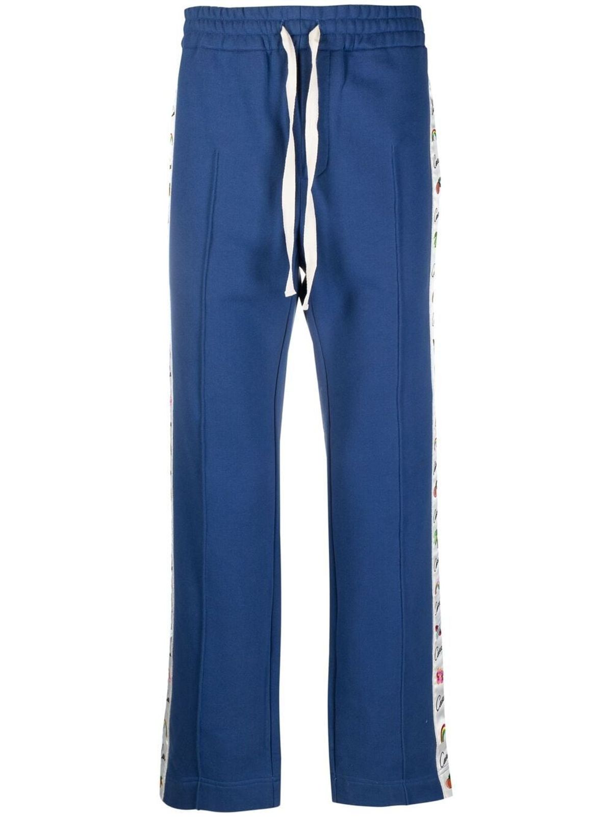 Casablanca Side Stripe Track Blue Trousers