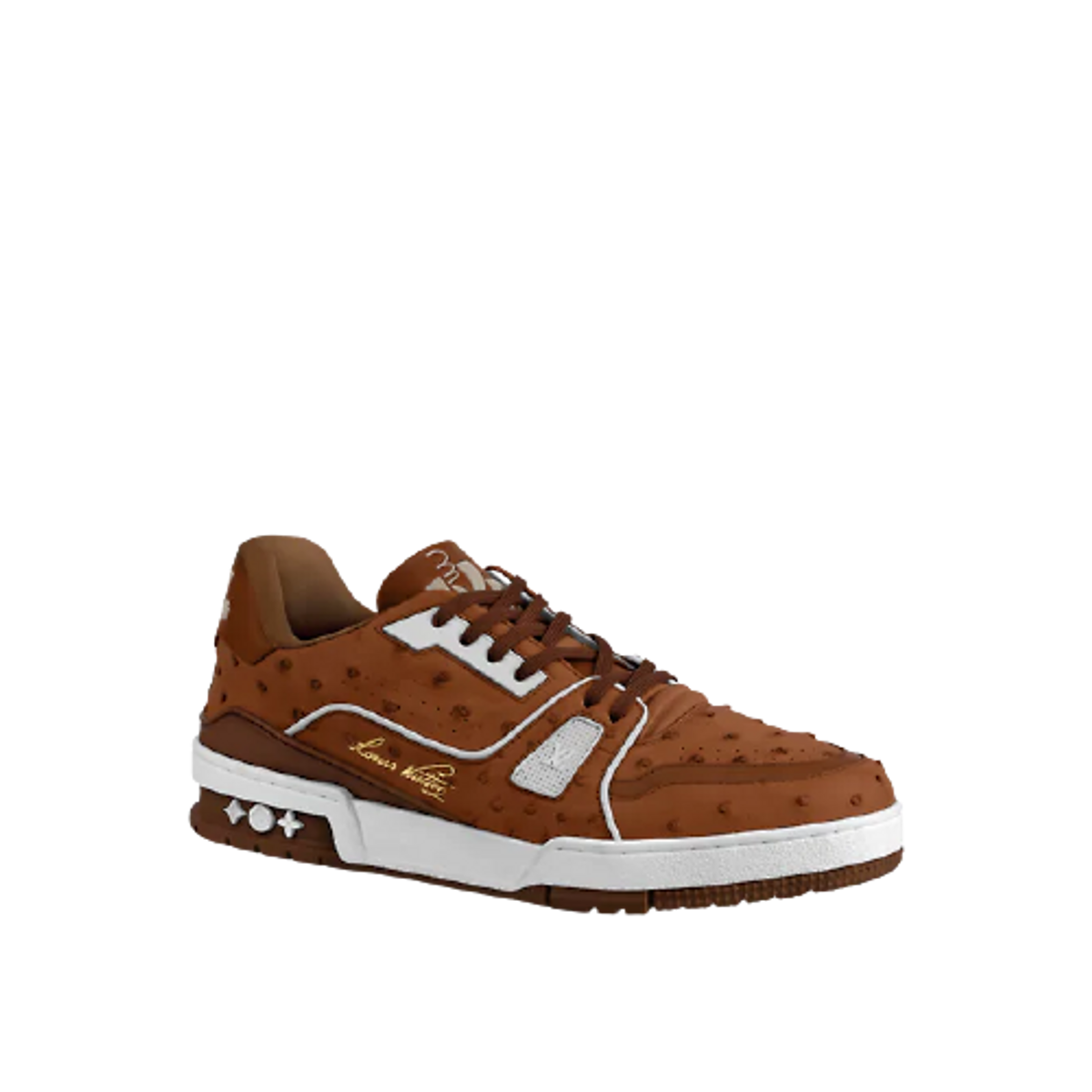 Louis Vuitton Brown Trainer Sneakers