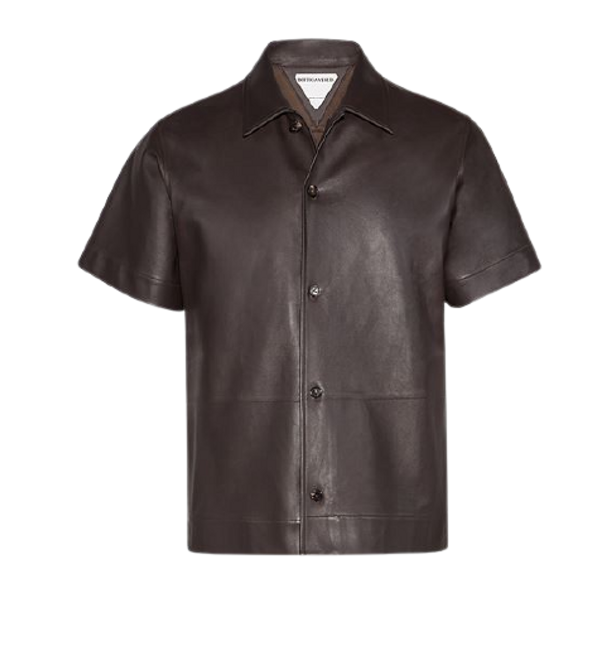 Bottega Veneta Short Sleeved Brown Shirt