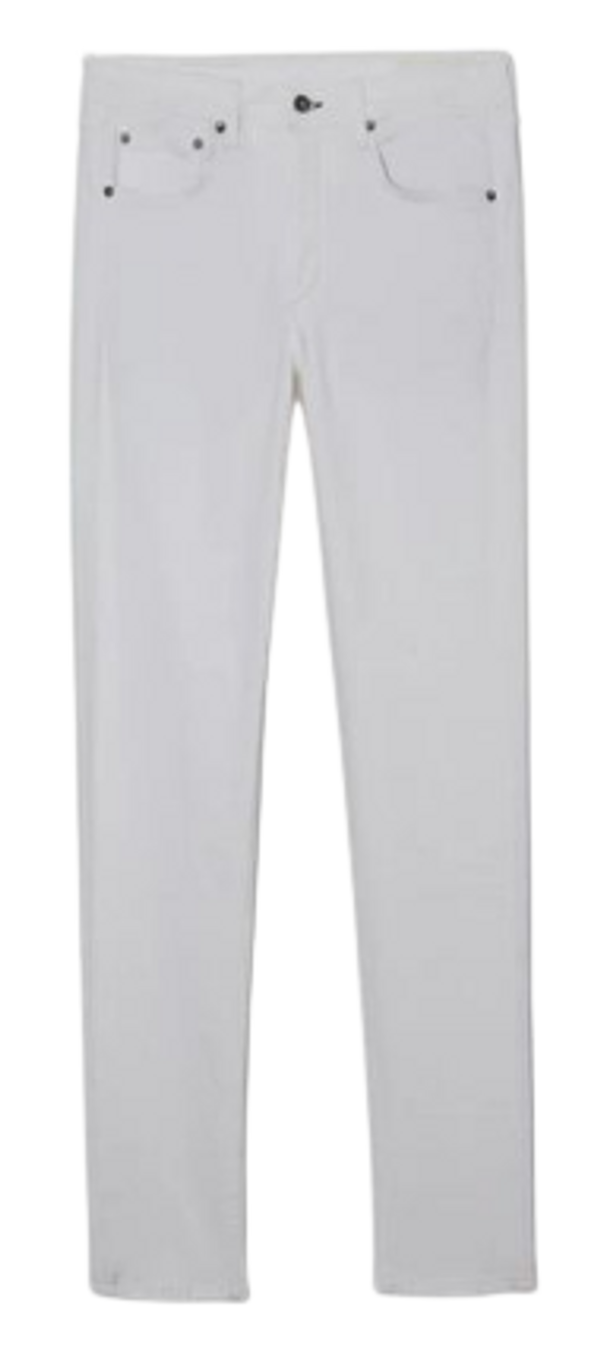 Rag & Bone Fit White Straight Leg Ecru Jeans