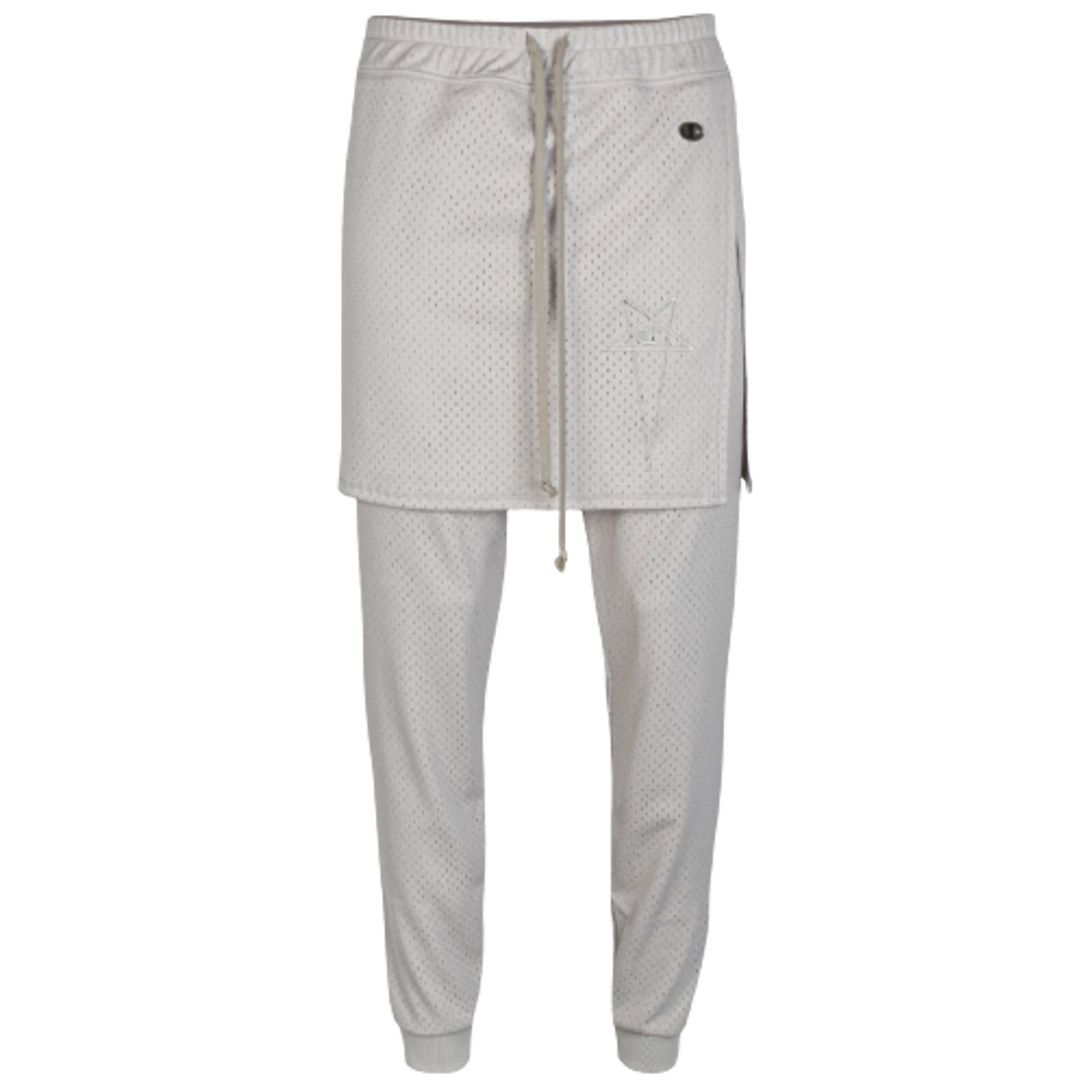 Rick Owens × Champion White Ouster Pants
