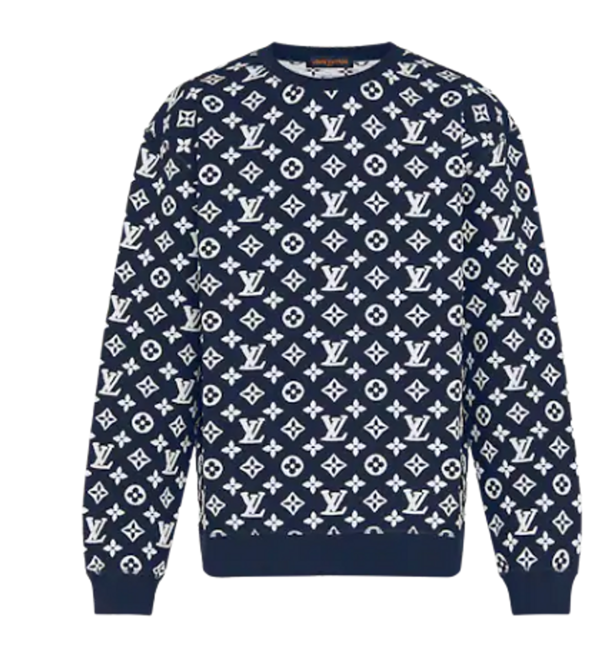 Louis Vuitton Full Monogram Jacquard Crewneck